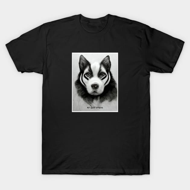 Husky Siberian T-Shirt by ElArrogante